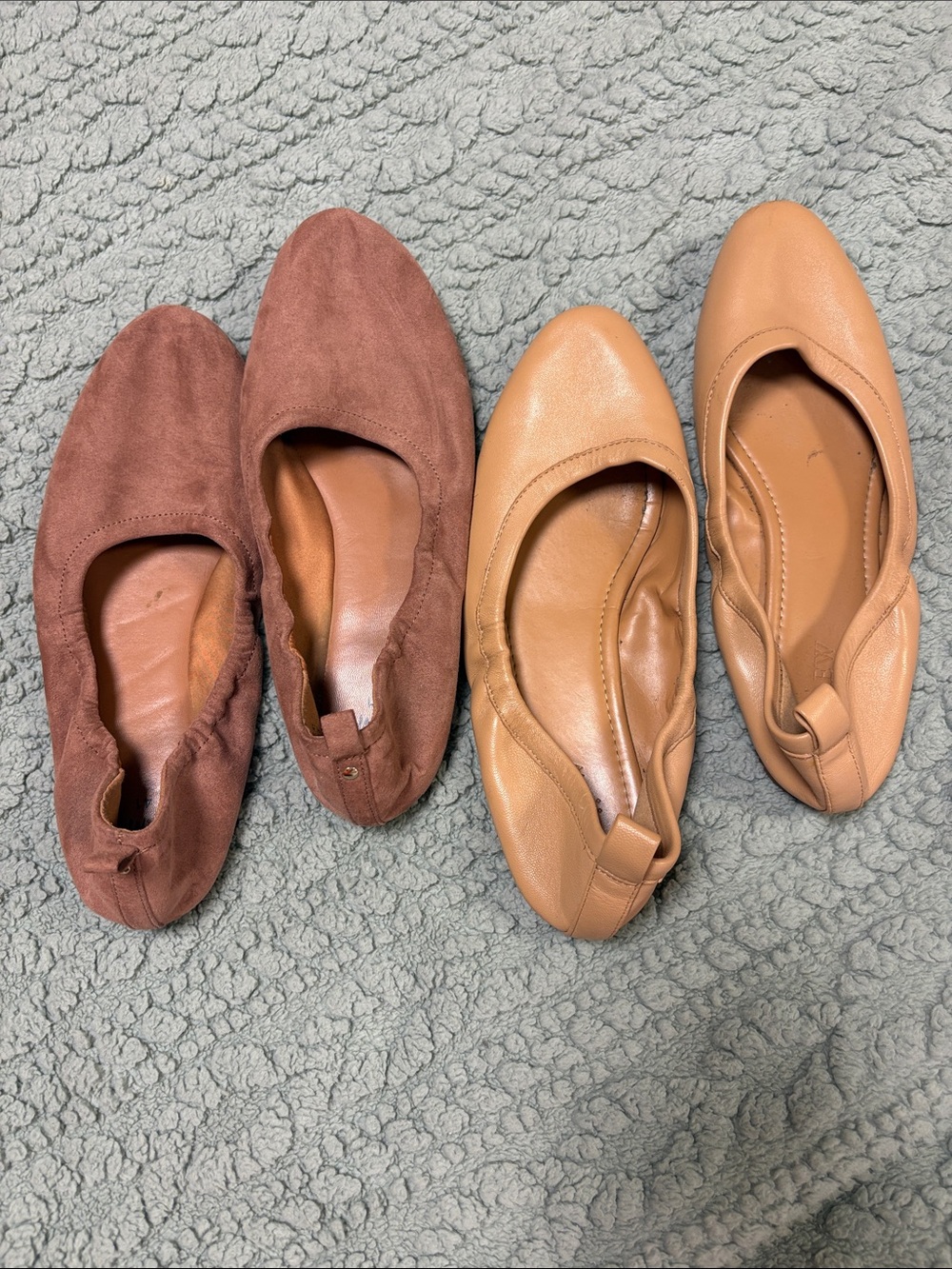 Flats 9.5 JCREW 
camel h&M size 41 suede Rush